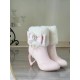 Pure Tea For Dream Maiden Short Boots(Reservation/4 Colours/Full Payment Without Shipping)
